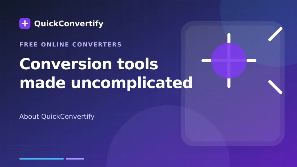 QuickConvertify conversion tools made uncomplicated